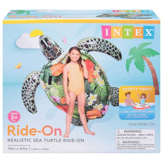 Intex Realistic Sea Turtle Ride on Float