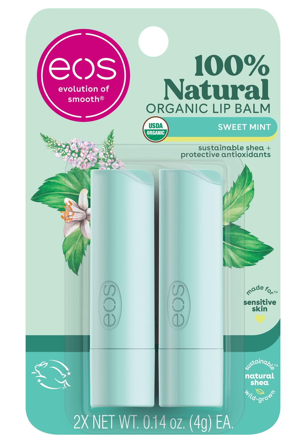 eos 100% Natural Organic Honey Lip Balm (0.3 oz)