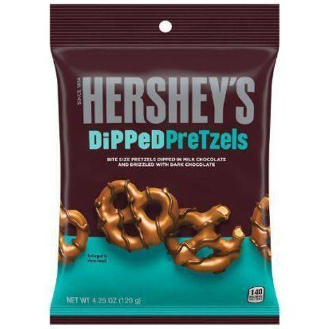 HERSHEY's Dipped Pretzels Chocolate 4.25oz