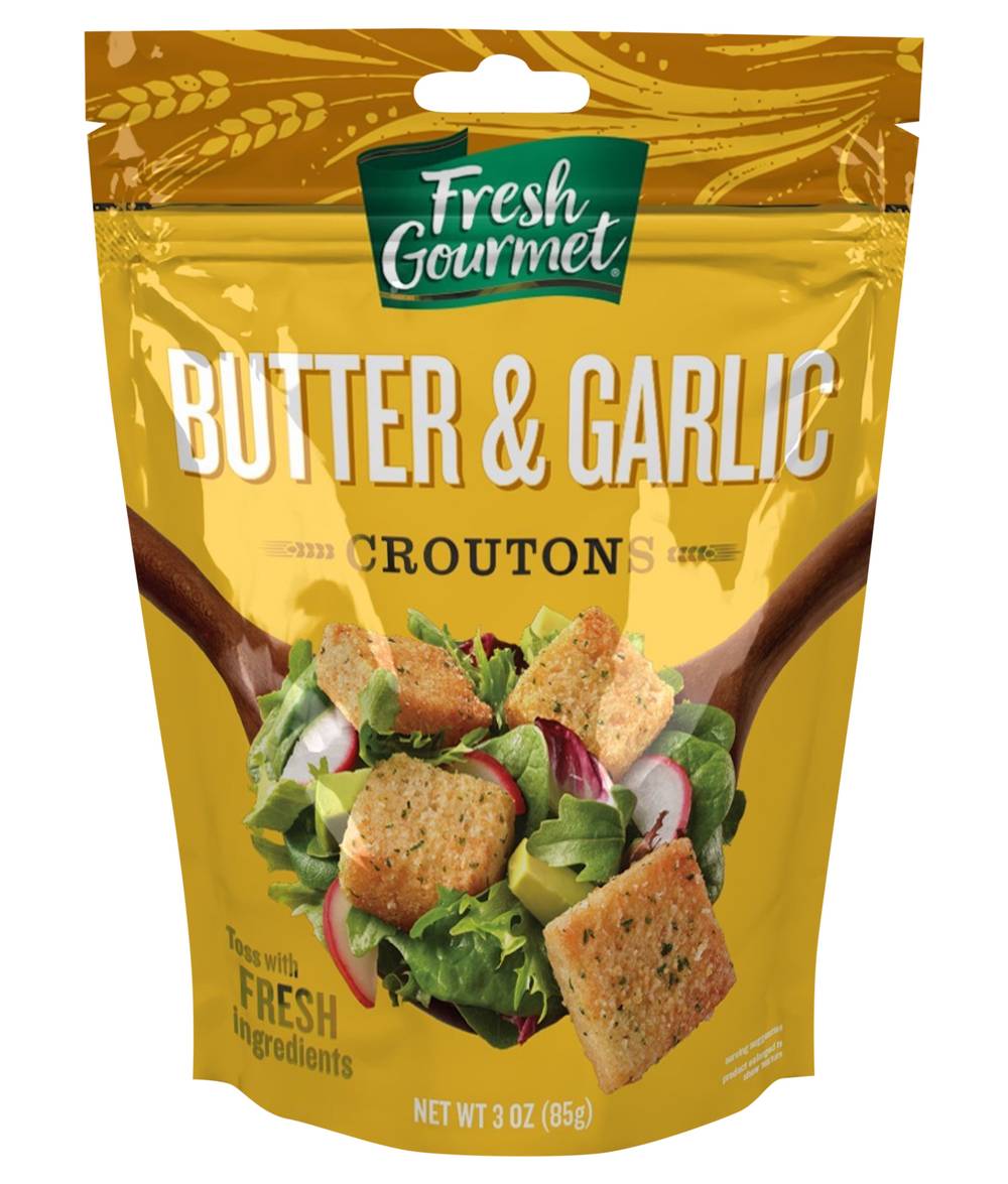Fresh Gourmet Croutons, Butter-Garlic (3 oz)