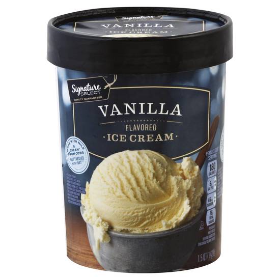 Signature Select Vanilla Ice Cream (1.5 quarts)