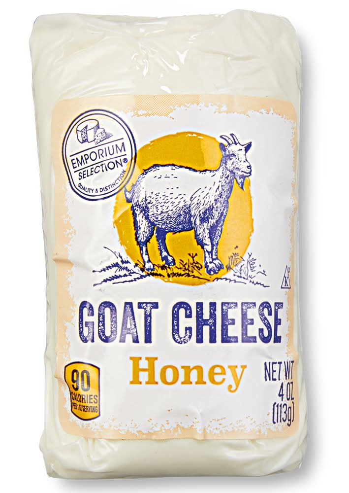 Emporium Selection Goat Cheese Log, Honey (4 oz)