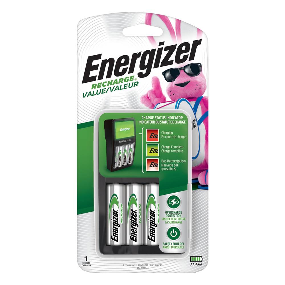 Energizer Recharge Value Charger