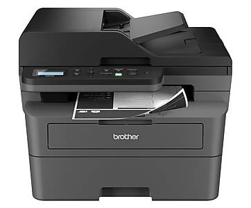 Brother DCP-L2640DW Compact Wireless Black & White Laser Printer, All-In-One, Print, Scan, Copy, Refresh Subscription Ready