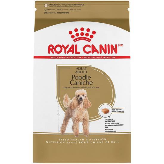Royal Canin Breed Health Nutrition Poodle Adult Dry Dog Food (10 lbs)