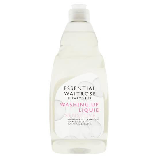 Waitrose Essential Sensitive Washing Up Liquid