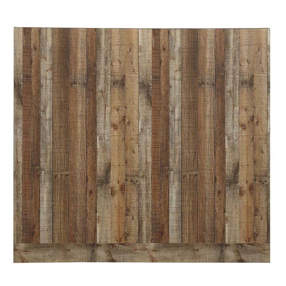 Style Selections Smooth Weathered Barnboard MDF Wall Panel | Z71LY1394809600