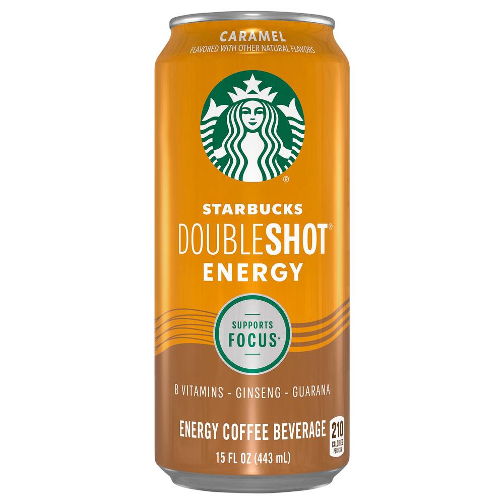 Starbucks Doubleshot Energy Coffee Beverage (15 fl oz) (caramel)