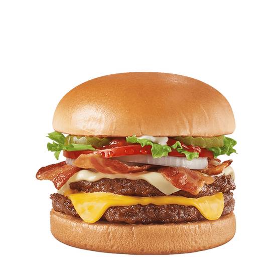 Bacon Two Cheese Deluxe (Double)