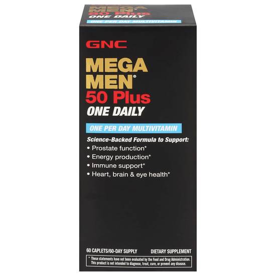 Gnc Mega Men 50 Plus Multivitamins (60 ct)