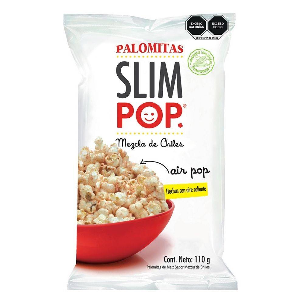 Slim pop palomitas de maíz (mezcla de chiles)