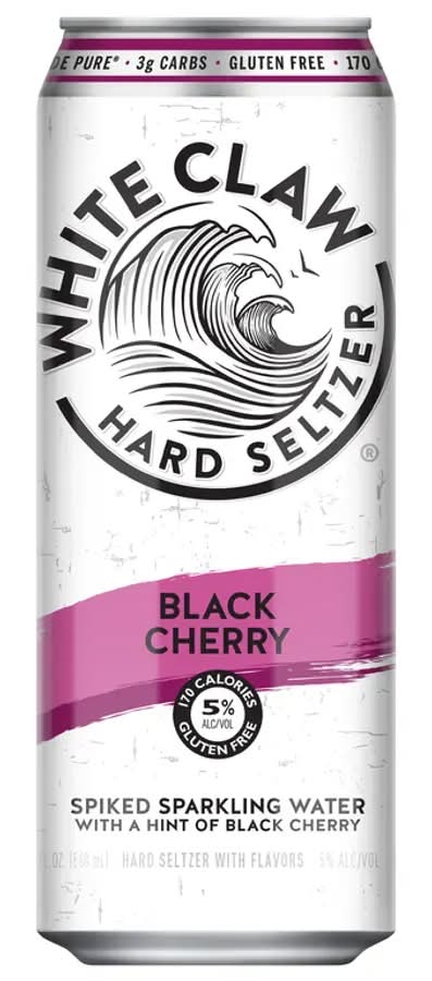 White Claw Hard Seltzer Black Cherry