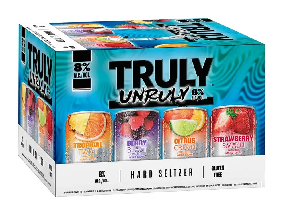 Truly Unruly Hard Seltzer - 12 Pack