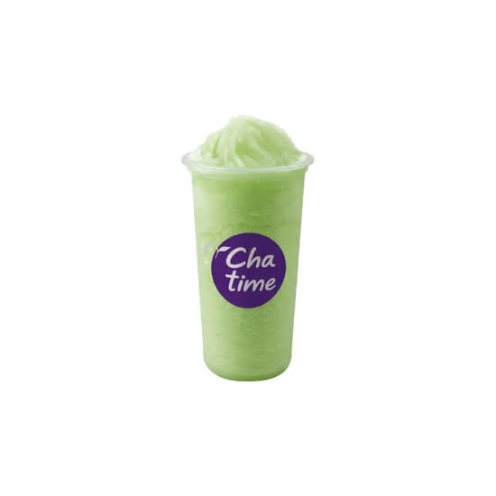Frappé Melon Miel / Honeydew Slush (蜜瓜冰沙)