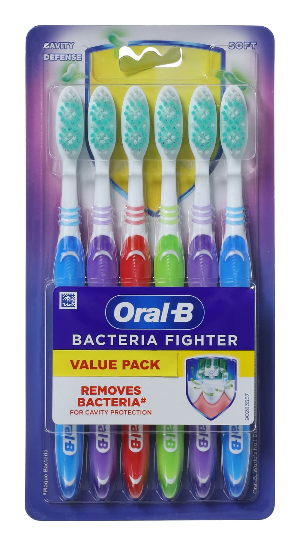 Oral-B® Bacteria Fighter Toothbrushes Value Pack 6-Count