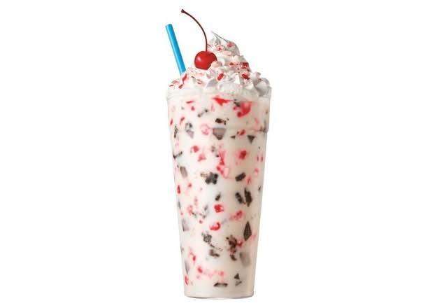 Peppermint Brownie Bark Shake