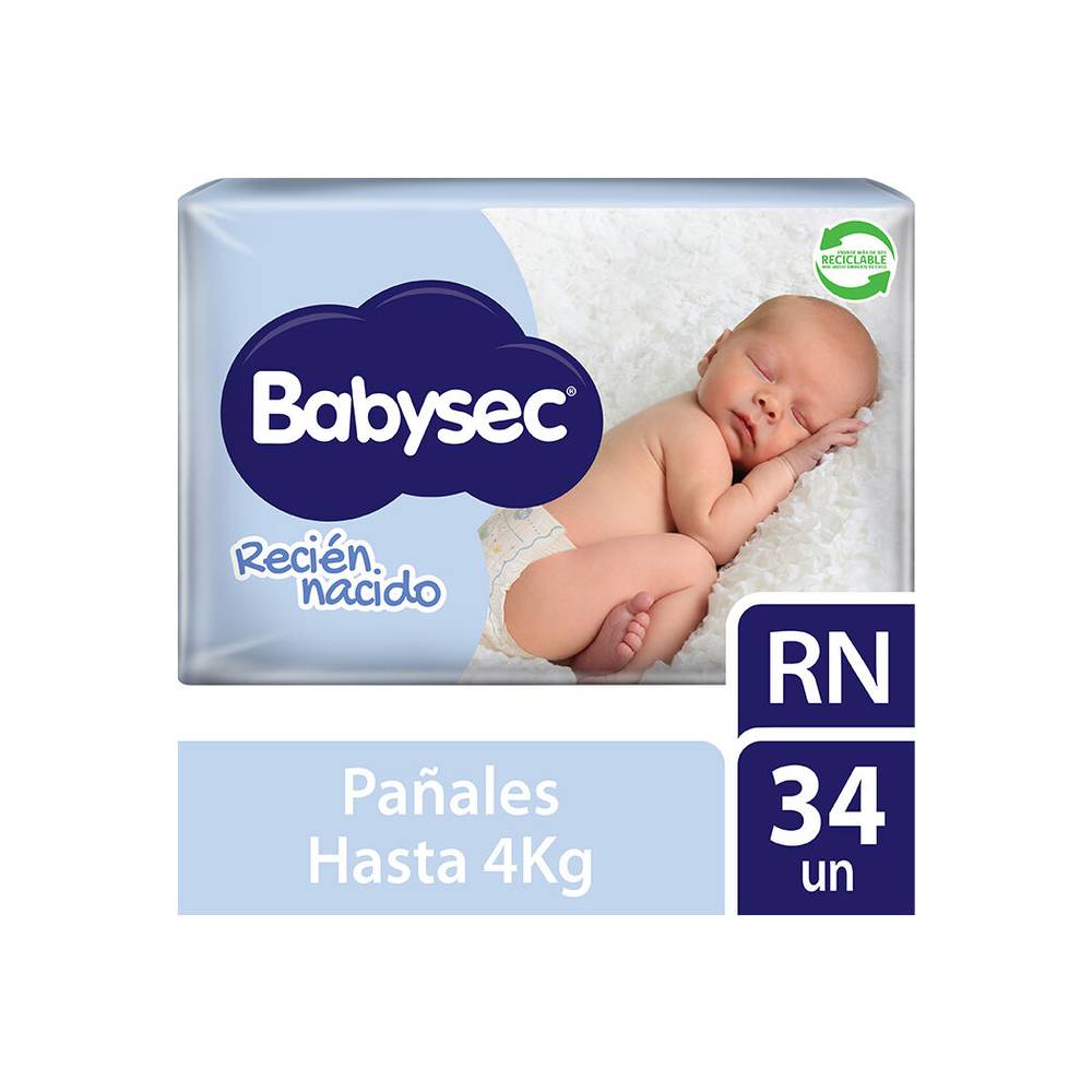 Pañales de bebé Recien Nacido BABYSEC