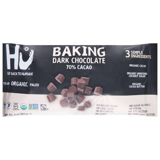 Hu Baking Dark Chocolate
