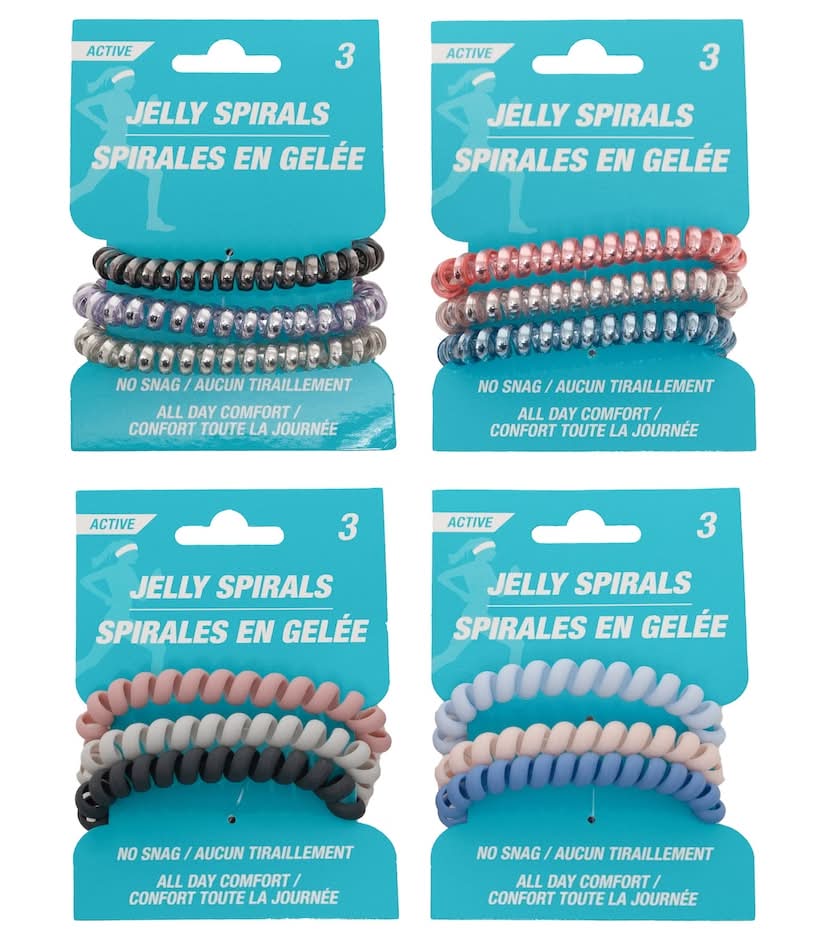 Active AD Assorted Jelly Spirals, 3-ct. Packs