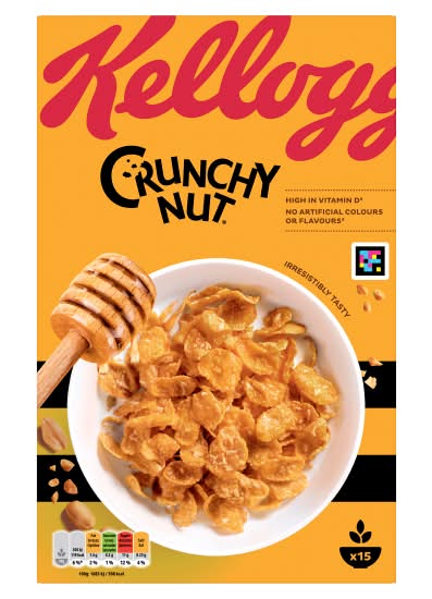 Kellogg's Crunchy Nut Breakfast Cereal (460g)