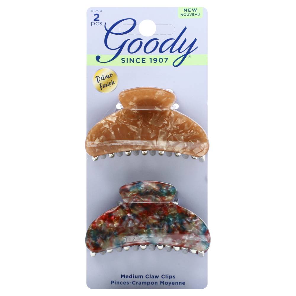 Goody Medium Claw Clips (1.3 oz)