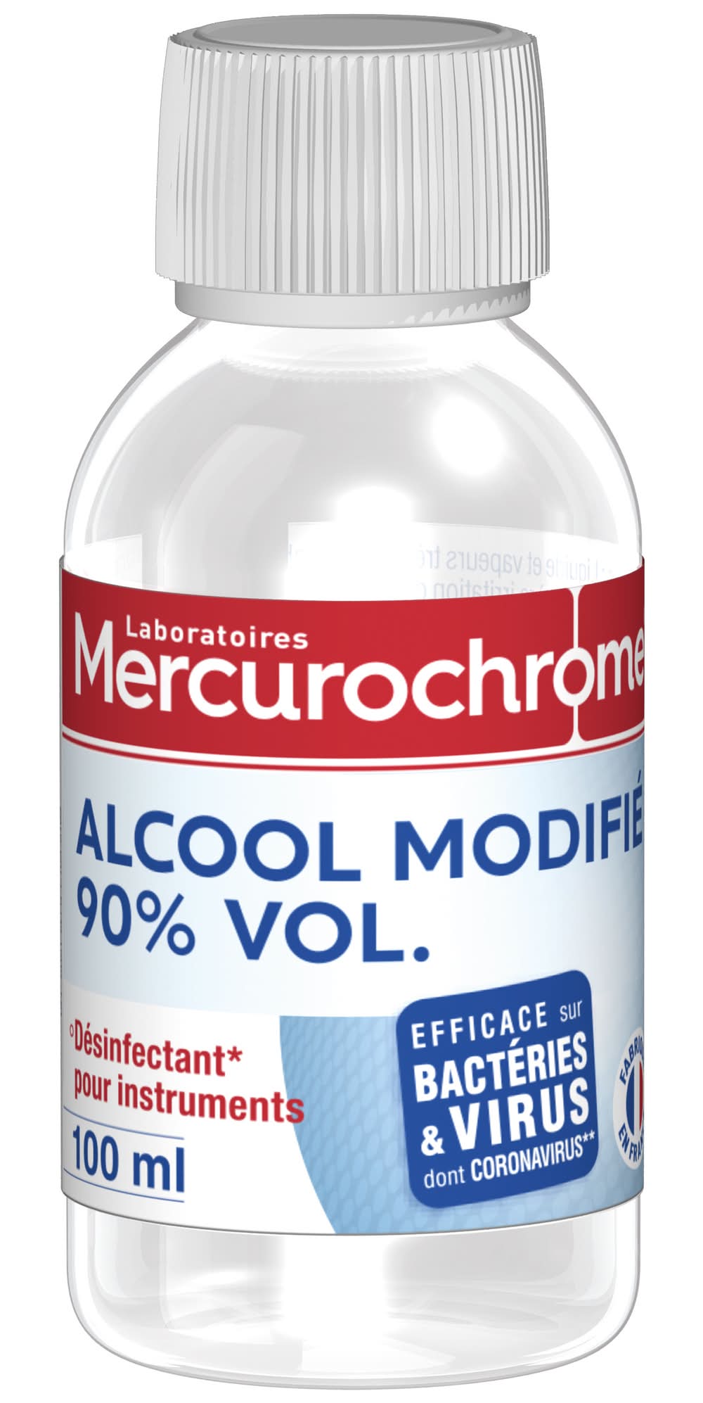 Mercurochrome - Alcool modifié (100ml)
