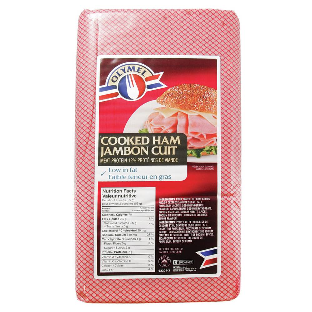 Olymel - Classic Lean Cooked Ham, 10% (1 Unit per Case)