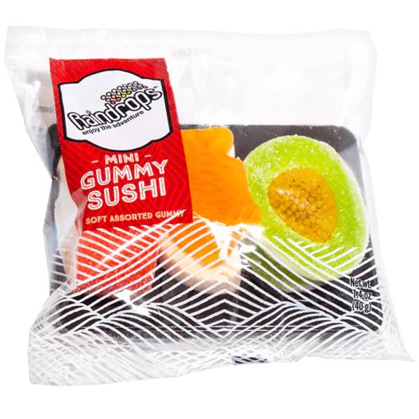 Raindrops Gummy Sushi Mini 1.40oz