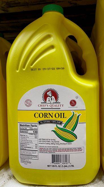 Chef's Quality - Corn Oil - 1 Gal