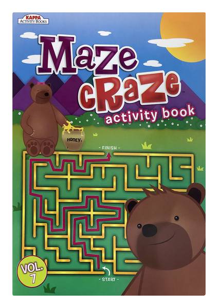 Kappa Maze Craze Activity Book