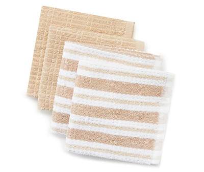 Real Living Tan Dish Cloths (4 ct)