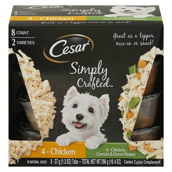 Cesar Simply Crafted Adult Dog Wet Food