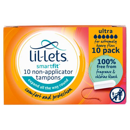 Lil-Lets Smartfit Non-Applicator Tampons (10ct)