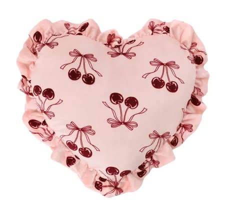 Plush Pillow Cherries