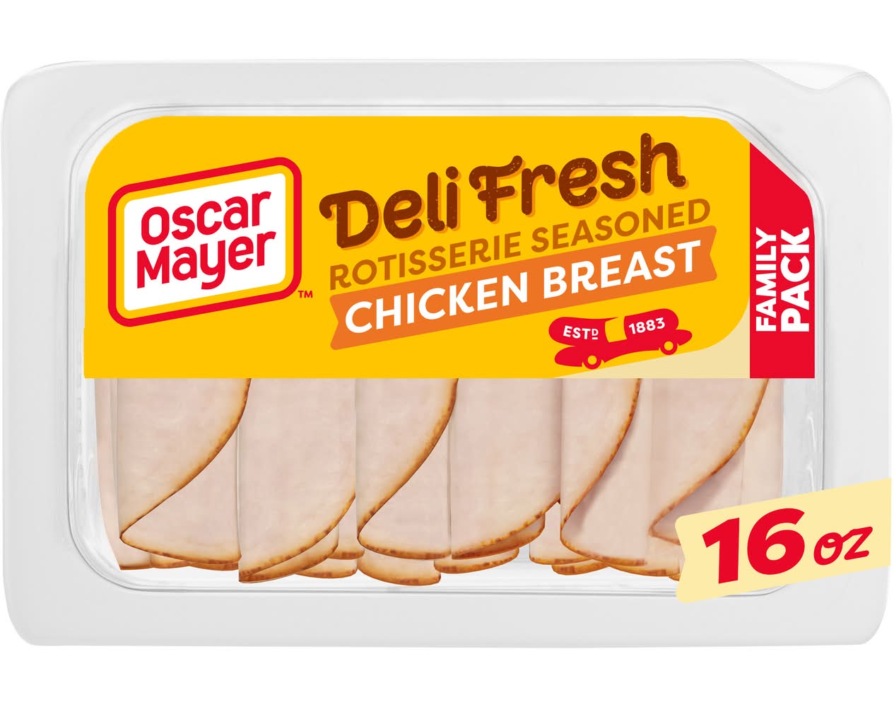 Oscar Mayer Deli Fresh Rotisserie Seasoned Chicken Breast (16 oz)