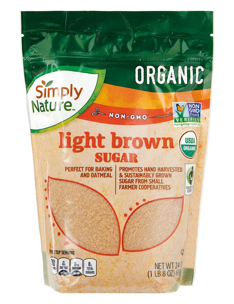 Simply Nature Light Brown Sugar (24 oz)