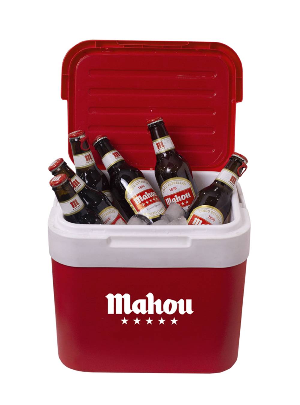 Vinote set cooler + six pack cervezas 250ml mahou