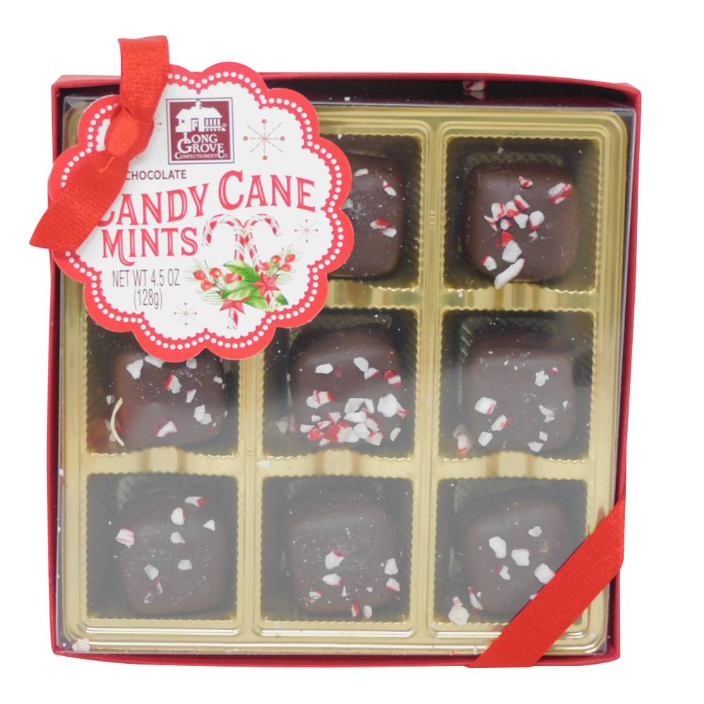 Long Grove Confectionery Co. Candy Cane Mints Box (4.5 oz)