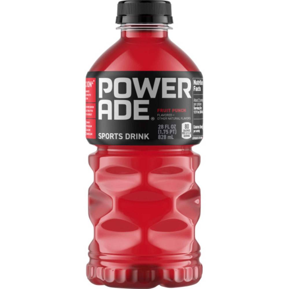 Powerade Sports Drink (28 fl oz) (fruit punch)