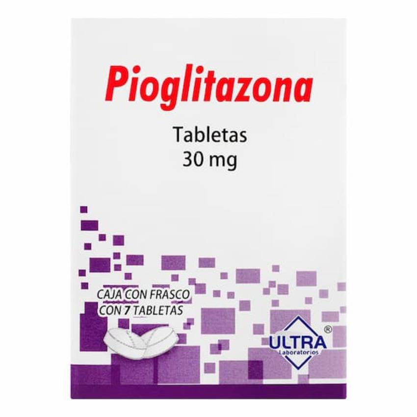 Farmacom pioglitazona tabletas (7 piezas)