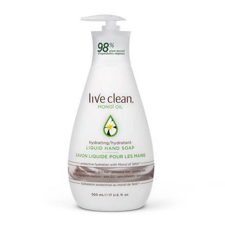 Live Clean Monoi Oil Liquid Hand Soap (500 ml)