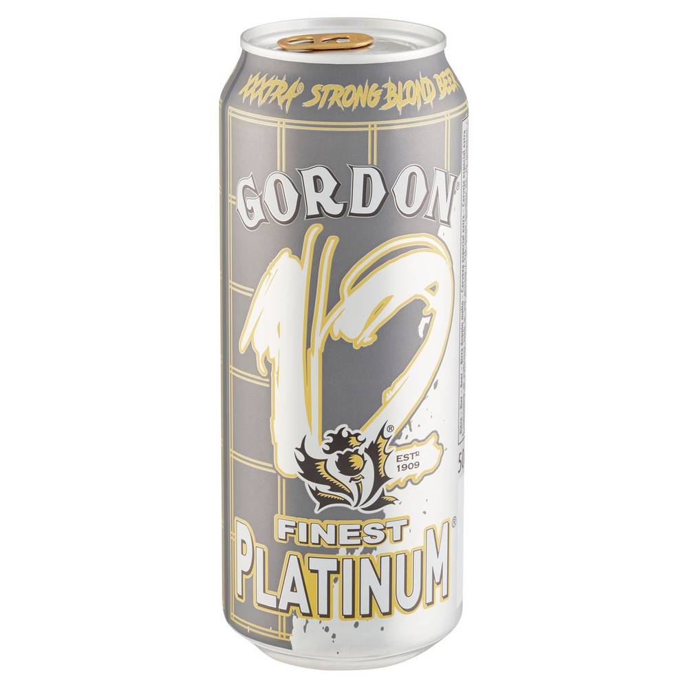 Gordon Finest Platinum 12 Canette 50 cl