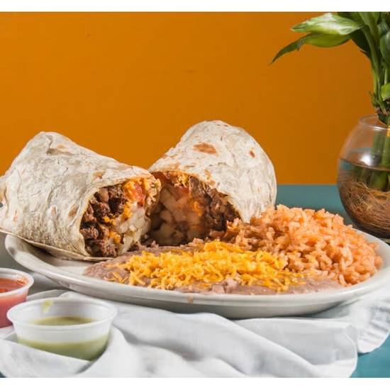 #24 1lb Calif Burrito Combo