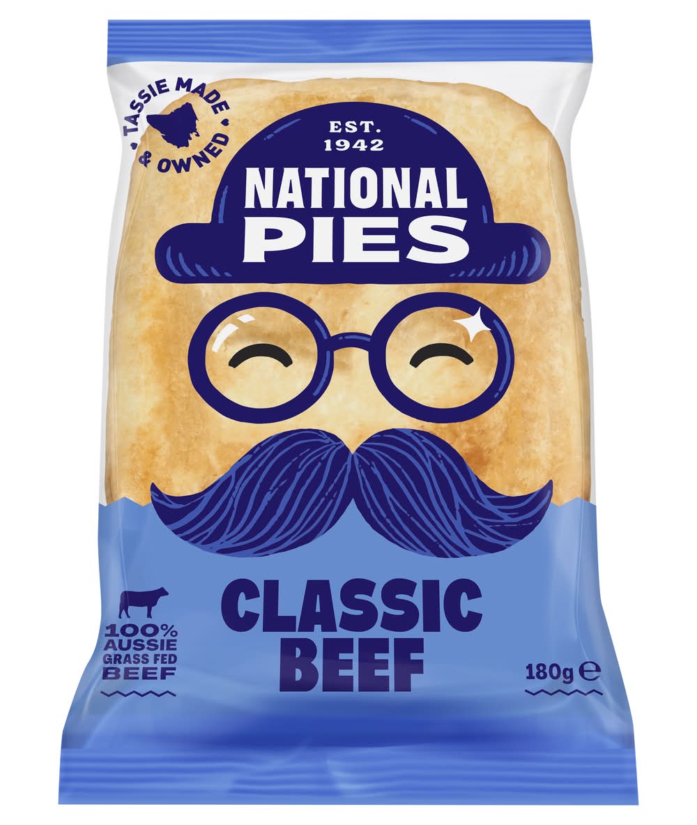 National Pies Classic Beef (180g)