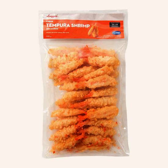 Longo's Tempura Shrimp 31/40ct (500g)