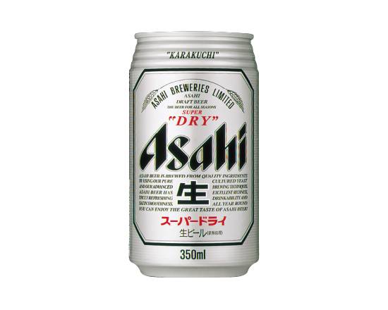 アサヒ スーパードライ 350ml缶 Asahi Super Dry 350ml Can