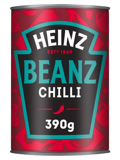 Heinz Fiery Chilli Beans (390g)