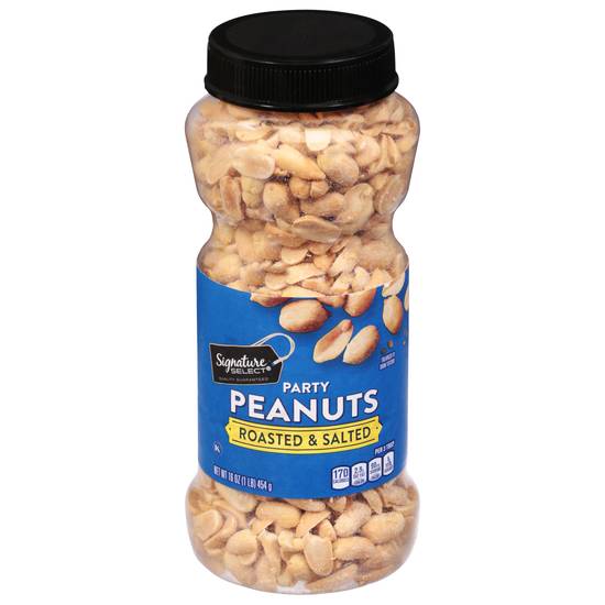 Signature Select Roasted & Salted Party Peanuts