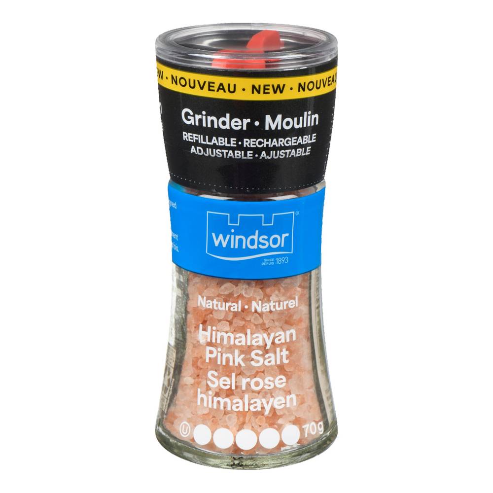 Windsor Blue Himalayan Pink Salt Grinder Delivery Near Me Order