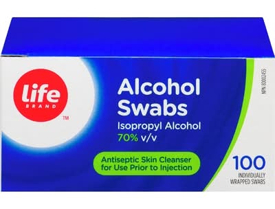 Life Alcohol Swabs (100 ct)